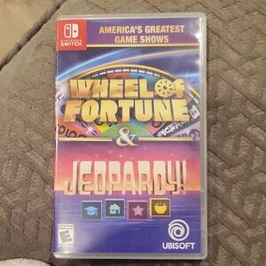 Wheel of Fortune & Jeopardy! Game - Multicolor